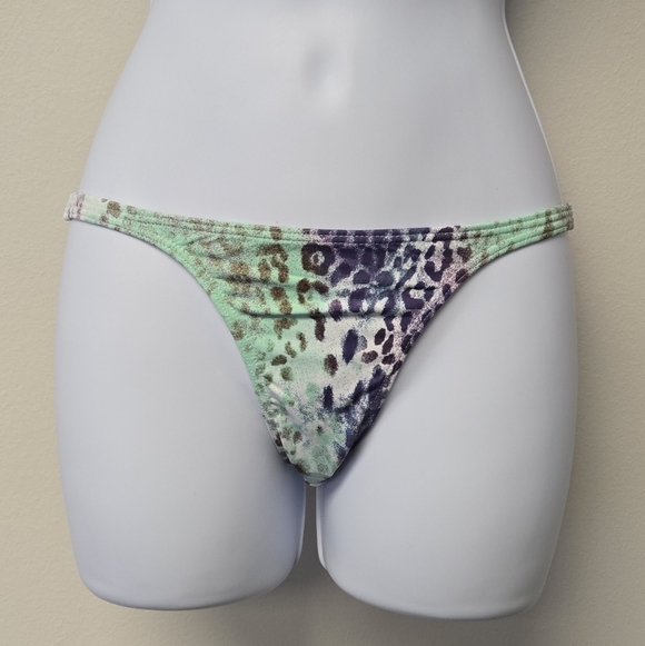 Cia Maritima animal Print Bikini Bottom S - Picture 1 of 8